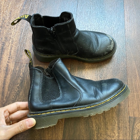 Dr. Martens | Shoes | Dr Martens Shenzi Bootie Side Zip | Poshmark